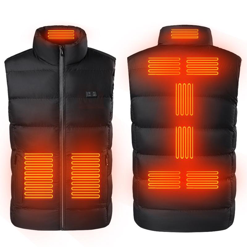Unisex USB Dual Control Heated Cotton Vest, Nine-Piece Rechargeable Heating System 4XL
Unisex USB Dual Control Heated Cotton Vest, Nine-Piece Rechargeable Heating System 4XL