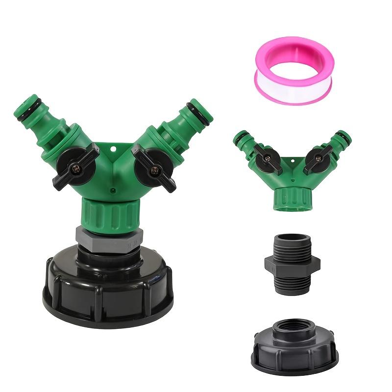 1set IBC Tank Drainage Adapter Kit 16mm Quick Connectors For Outdoor Rainwater Collection Garden Hose Y-Type Connectors
1set IBC Tank Drainage Adapter Kit 16mm Quick Connectors For Outdoor Rainwater Collection Garden Hose Y-Type Connectors