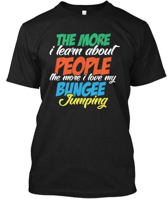 I Love Bungee Jumping Funny T-Shirt Made in the USA Size S to 5XL S
I Love Bungee Jumping Funny T-Shirt Made in the USA Size S to 5XL S