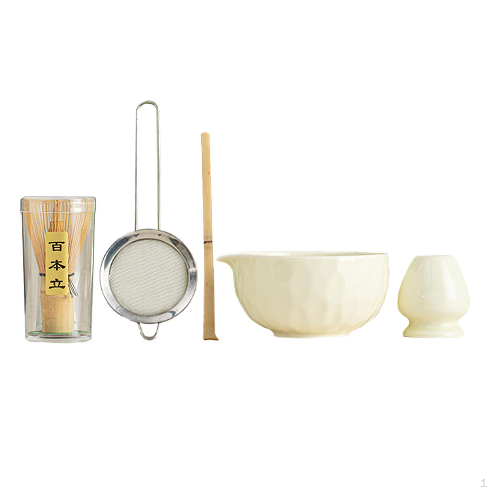 Набор матча из 5 предметов Керамическая чаша с носиком Японский держатель для венчика Инструменты для чайной церемонии Приготовление
Набор матча из 5 предметов Керамическая чаша с носиком Японский держатель для венчика Инструменты для чайной церемонии Приготовление