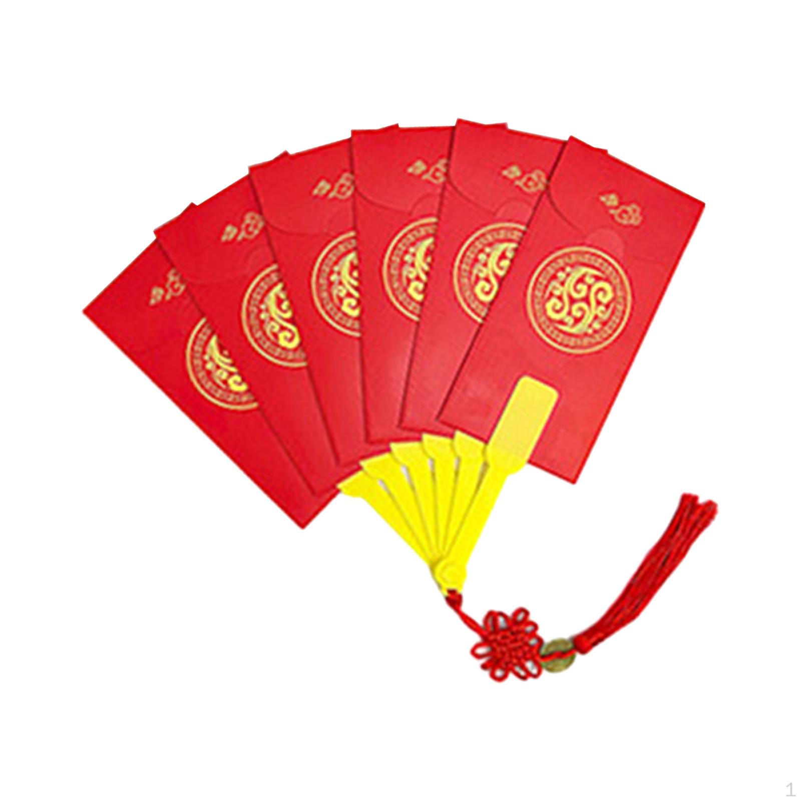 Китайский лунный год, красные конверты, конверты в форме веера, подарки, счастливые пакеты для 6 Slots
Китайский лунный год, красные конверты, конверты в форме веера, подарки, счастливые пакеты для 6 Slots