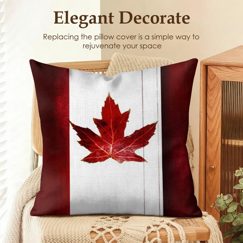 Canada Canadian Flag CA Leaf Cushion Cover Natural Linen Organic Fabric DoubleSided Printing Sofa Home Decor Gift Pillow Case 30x30cm
Canada Canadian Flag CA Leaf Cushion Cover Natural Linen Organic Fabric DoubleSided Printing Sofa Home Decor Gift Pillow Case 30x30cm