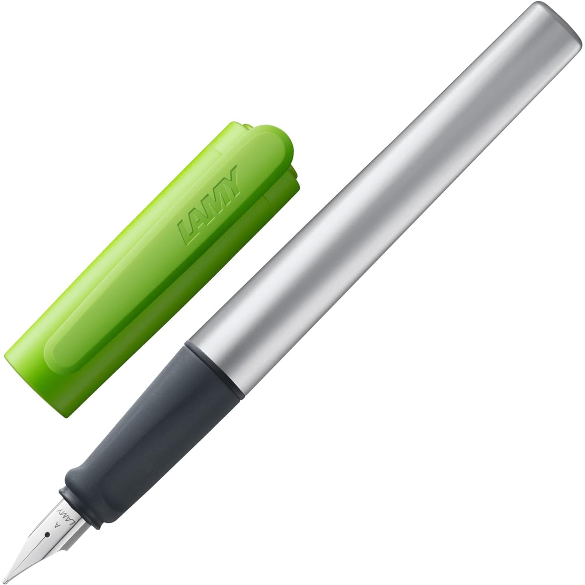 Перьевая ручка LAMY nexx Lime, грип и перо из полированной стали, размер M. Треугольный алюминиевый корпус. В комплекте картридж с синими чернилами LAMY T10. Противоскользящая. - - - - лаймовый
Перьевая ручка LAMY nexx Lime, грип и перо из полированной стали, размер M. Треугольный алюминиевый корпус. В комплекте картридж с синими чернилами LAMY T10. Противоскользящая. - - - - лаймовый