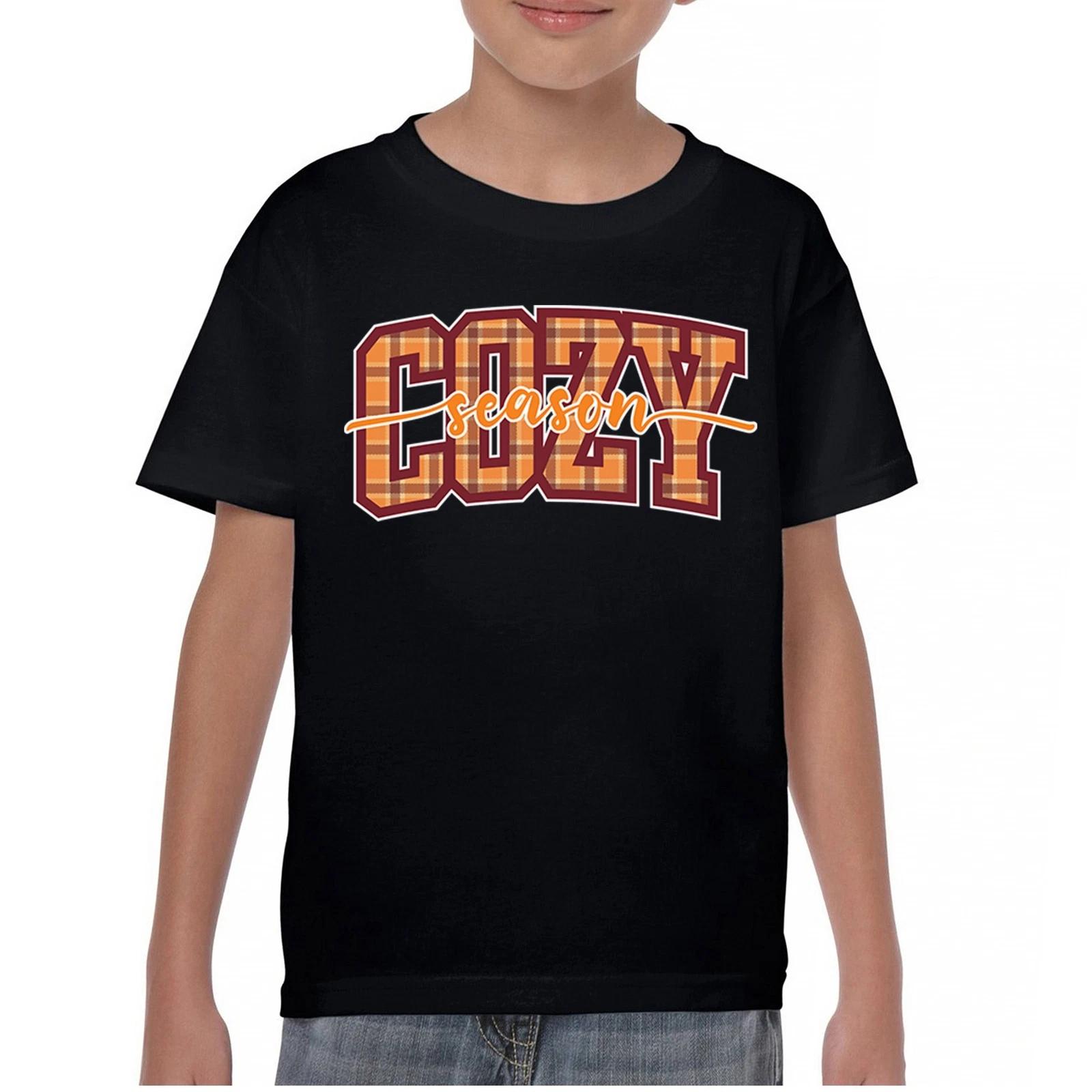 Cozy Season Youth kids boys T-Shirt Fall Pumpkin Spice Cute Thanksgiving Turkey Day Kids 140
Cozy Season Youth kids boys T-Shirt Fall Pumpkin Spice Cute Thanksgiving Turkey Day Kids 140