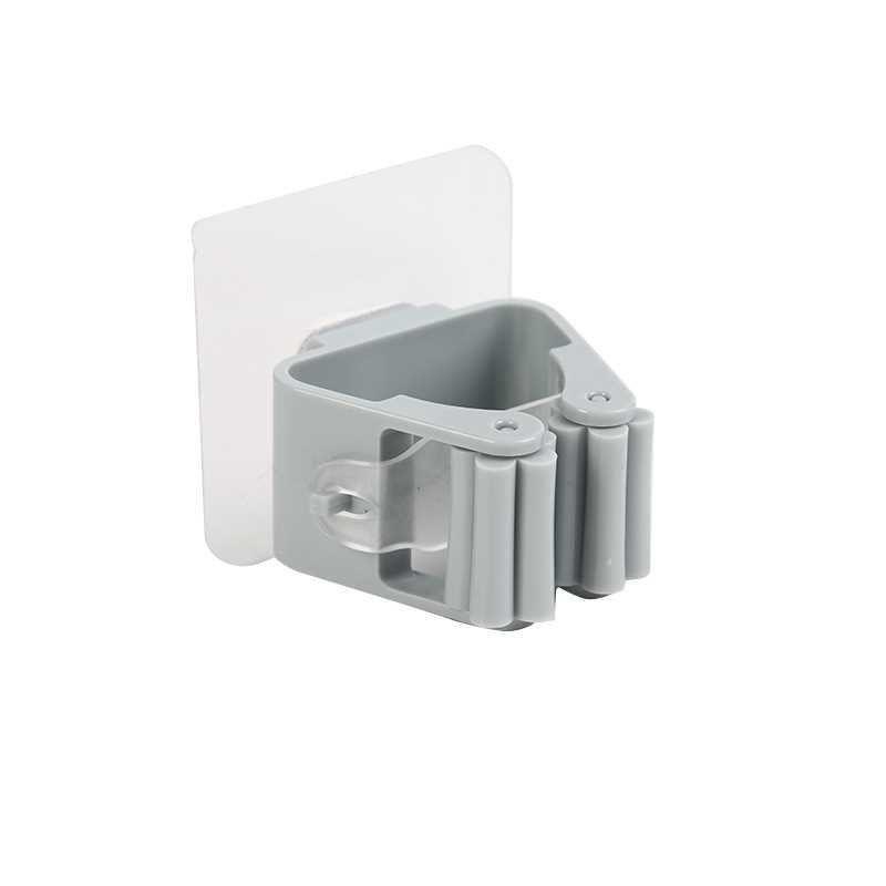 Traceless No-Drill Multi-Functional Wall Mount Mop and Broom Holder for Bathroom Storage
Traceless No-Drill Multi-Functional Wall Mount Mop and Broom Holder for Bathroom Storage