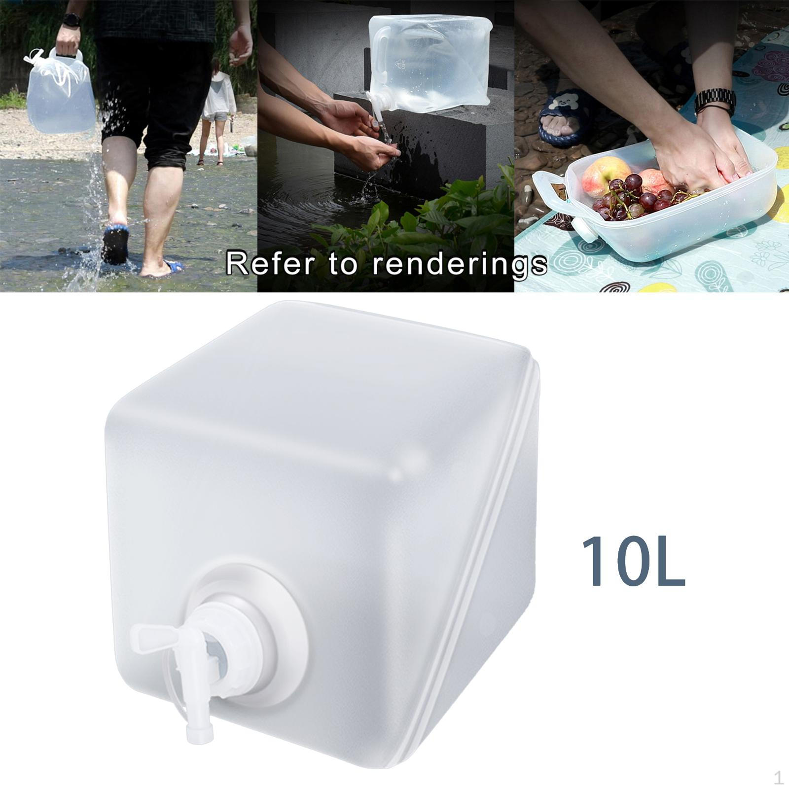 Collapsible Water Container Car with Handle Storage 10L
Collapsible Water Container Car with Handle Storage 10L