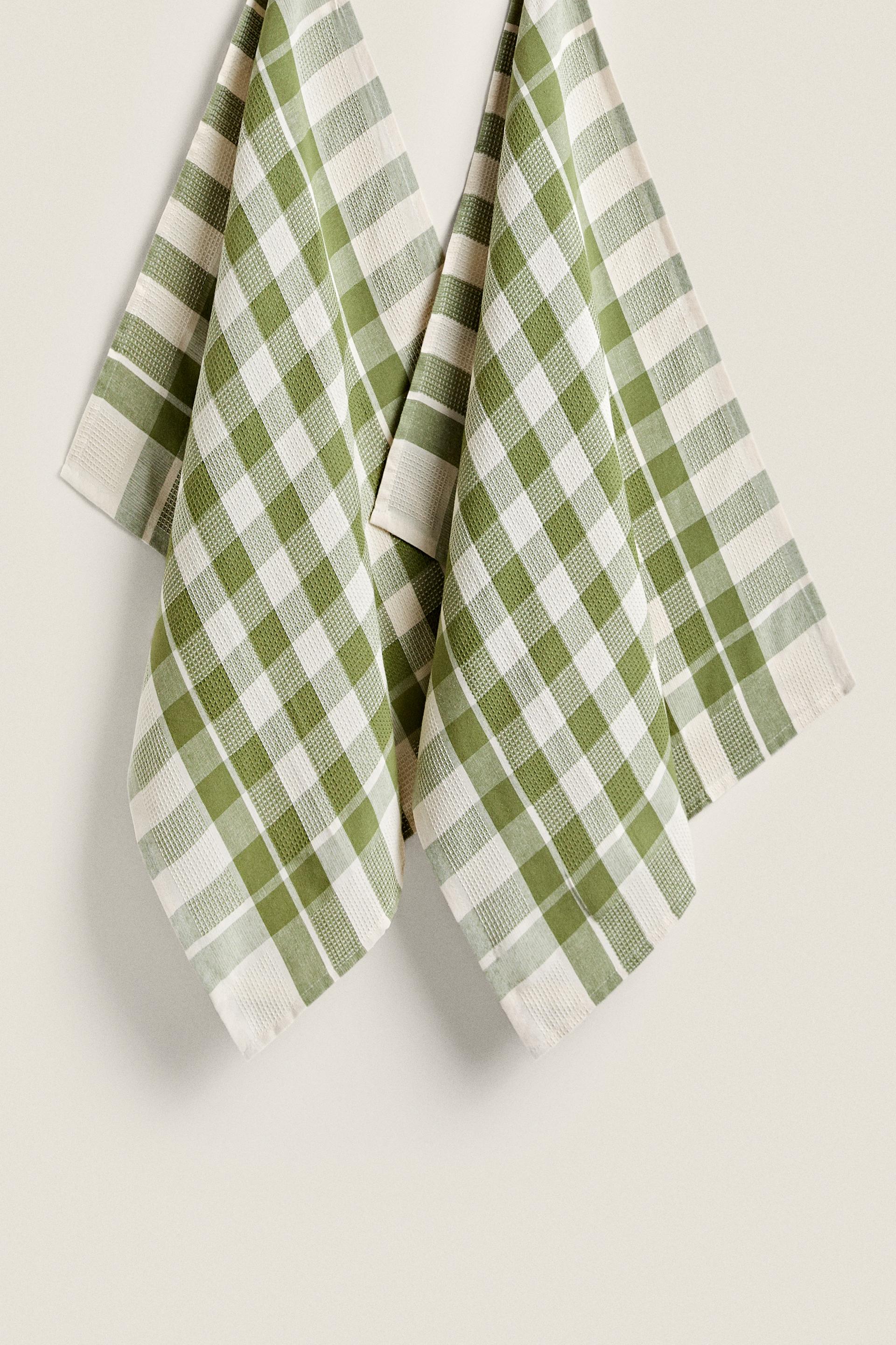 ПРОВЕРЬТЕ ВАФЕЛЬНОЕ ЧАЙНОЕ ПОЛОТЕНЦЕ (УПАКОВКА ИЗ 2)