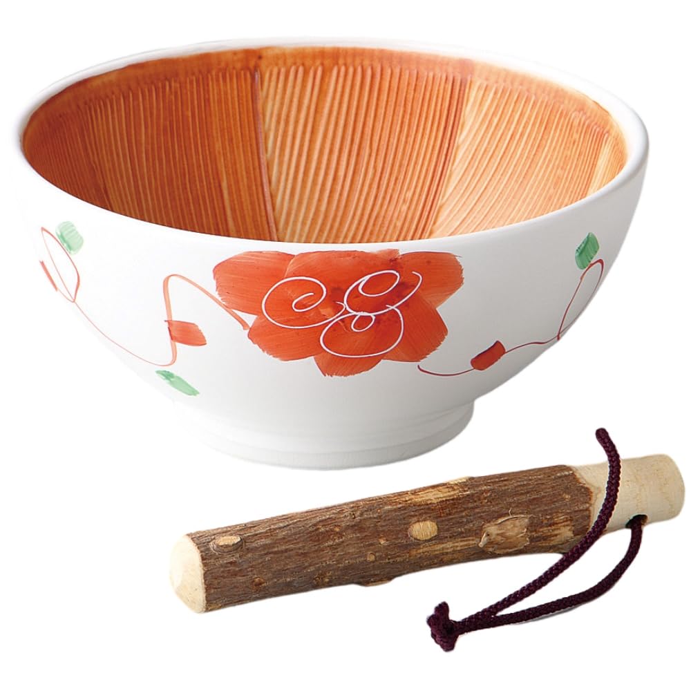 Ale-net Flower-Knot Mortar, W16.5 x D16.5 x H7.5cm, Ceramic, Seto Ware, Made in Japan
Ale-net Flower-Knot Mortar, W16.5 x D16.5 x H7.5cm, Ceramic, Seto Ware, Made in Japan