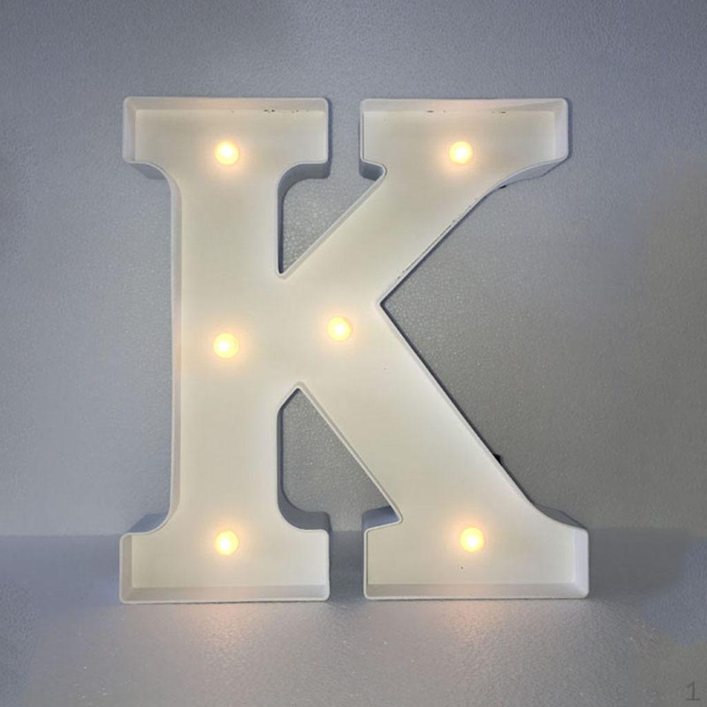 12inch White LED Letter Light Vintage Style Alphabet Up Sign K
12inch White LED Letter Light Vintage Style Alphabet Up Sign K