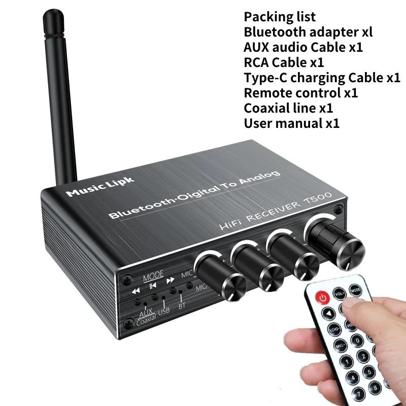 Аудиоадаптер Bluetooth 5.4 3D Стерео Коаксиальный ЦАП Конвертер USB U-Диск Воспроизведение 6.5 Микрофон Караоке Беспроводной Музыкальный Адаптер 3.5ММ AUX RCA
Аудиоадаптер Bluetooth 5.4 3D Стерео Коаксиальный ЦАП Конвертер USB U-Диск Воспроизведение 6.5 Микрофон Караоке Беспроводной Музыкальный Адаптер 3.5ММ AUX RCA