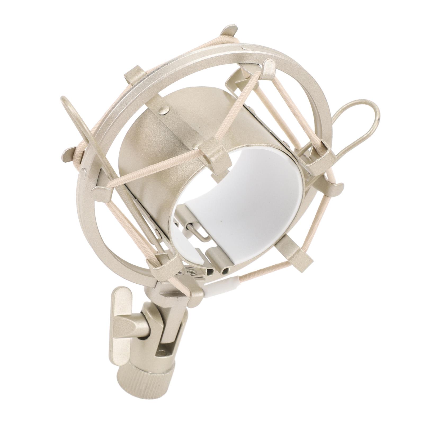 Microphone Shock Mount ABS Anti Vibration Mic Holder with 5/8 to 3/8 Conversion Nut for Diameter 4550mm Round Microphone
Microphone Shock Mount ABS Anti Vibration Mic Holder with 5/8 to 3/8 Conversion Nut for Diameter 4550mm Round Microphone