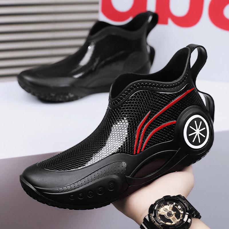 Men s Outdoor Short Tube Fishing Rain Boots Fashion Non-slip Waterproof Rain Boots Indoor Kitchen Work Rain Boots Car Wash Boots 44
Men s Outdoor Short Tube Fishing Rain Boots Fashion Non-slip Waterproof Rain Boots Indoor Kitchen Work Rain Boots Car Wash Boots 44