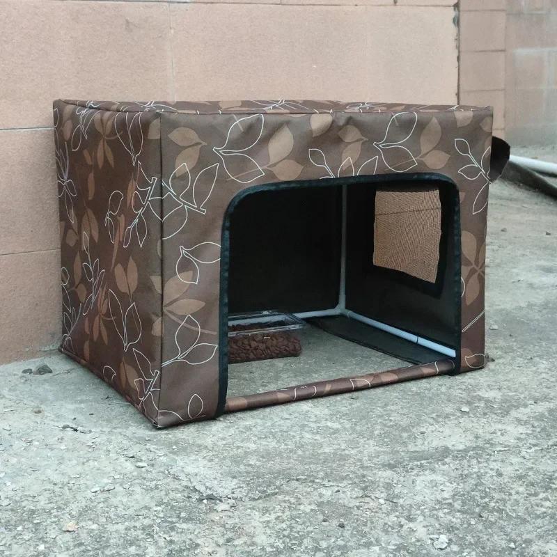 Cat outdoor feeding house canopy outdoor feeding artifact rainproof outdoor cat nest house rain shelter
Cat outdoor feeding house canopy outdoor feeding artifact rainproof outdoor cat nest house rain shelter
