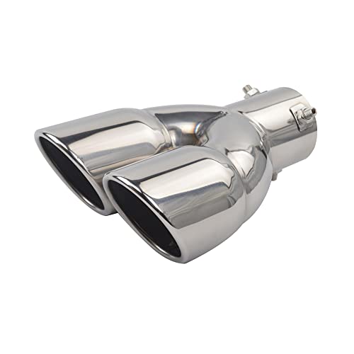 MoreChioce Dual Exhaust Tip Stainless Steel Exhaust Tip Tail Pipe 76mm Round Exhaust Tail Pipe Tip Unibar
MoreChioce Dual Exhaust Tip Stainless Steel Exhaust Tip Tail Pipe 76mm Round Exhaust Tail Pipe Tip Unibar