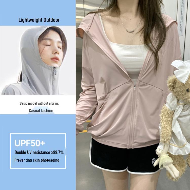 Женский летний кардиган 2025 из ледяного шелка с охлаждающим эффектом и солнцезащитой - Дышащий, легкий, с прямым плечом. L (52.5-60 kg)
Женский летний кардиган 2025 из ледяного шелка с охлаждающим эффектом и солнцезащитой - Дышащий, легкий, с прямым плечом. L (52.5-60 kg)