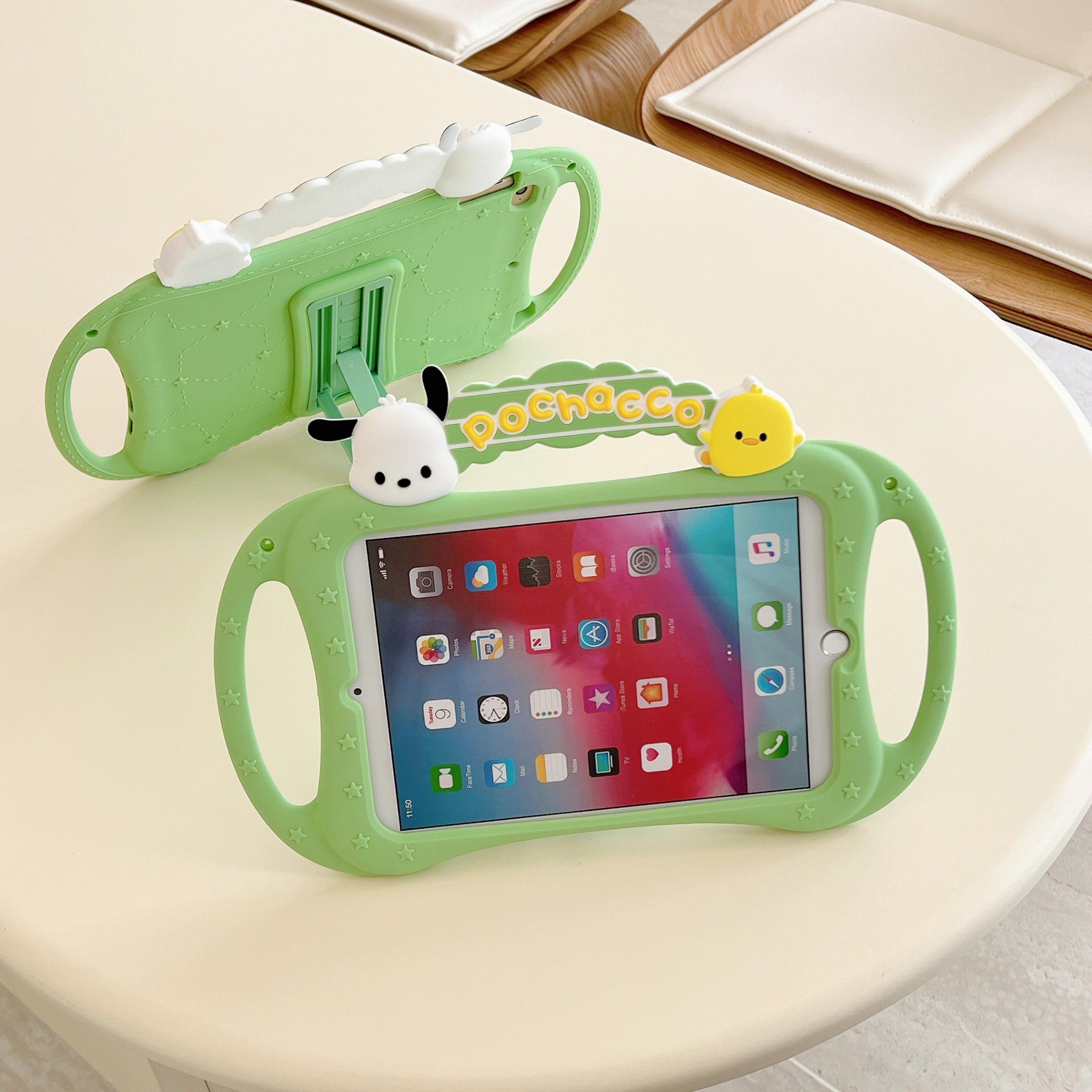 Милый Мультяшный Чехол-Кейс с Ручкой Pochacco для iPad 11 9-го Поколения/Air 5/4 и Mini 6/5/4 - Силиконовый Защитный Чехол iPad Mini1/2/3 (7.9 inches)
Милый Мультяшный Чехол-Кейс с Ручкой Pochacco для iPad 11 9-го Поколения/Air 5/4 и Mini 6/5/4 - Силиконовый Защитный Чехол iPad Mini1/2/3 (7.9 inches)