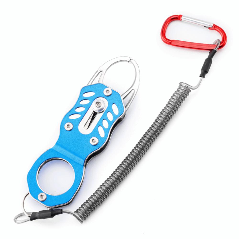 Portable Fish Grip 304 Stainless Steel Folding Design Lip Clip Tool Retention Rope Durable Fishing Tackle
Portable Fish Grip 304 Stainless Steel Folding Design Lip Clip Tool Retention Rope Durable Fishing Tackle