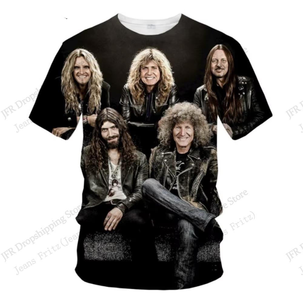 Новая модная футболка с 3D-принтом в стиле Whitesnake для мужчин и женщин, модный уличный стиль, хэви-метал, рок, топы с коротким рукавом XXS
Новая модная футболка с 3D-принтом в стиле Whitesnake для мужчин и женщин, модный уличный стиль, хэви-метал, рок, топы с коротким рукавом XXS