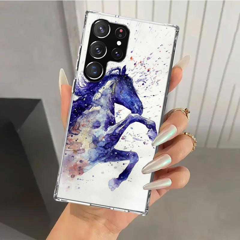 Animal Oil Painting Horse Phone Case for Samsung Galaxy S26 S24 S23 Ultra S25 Edge S22 S21 Plus S20 FE + Soft Print Shell Funda Samsung S21 FE
Animal Oil Painting Horse Phone Case for Samsung Galaxy S26 S24 S23 Ultra S25 Edge S22 S21 Plus S20 FE + Soft Print Shell Funda Samsung S21 FE