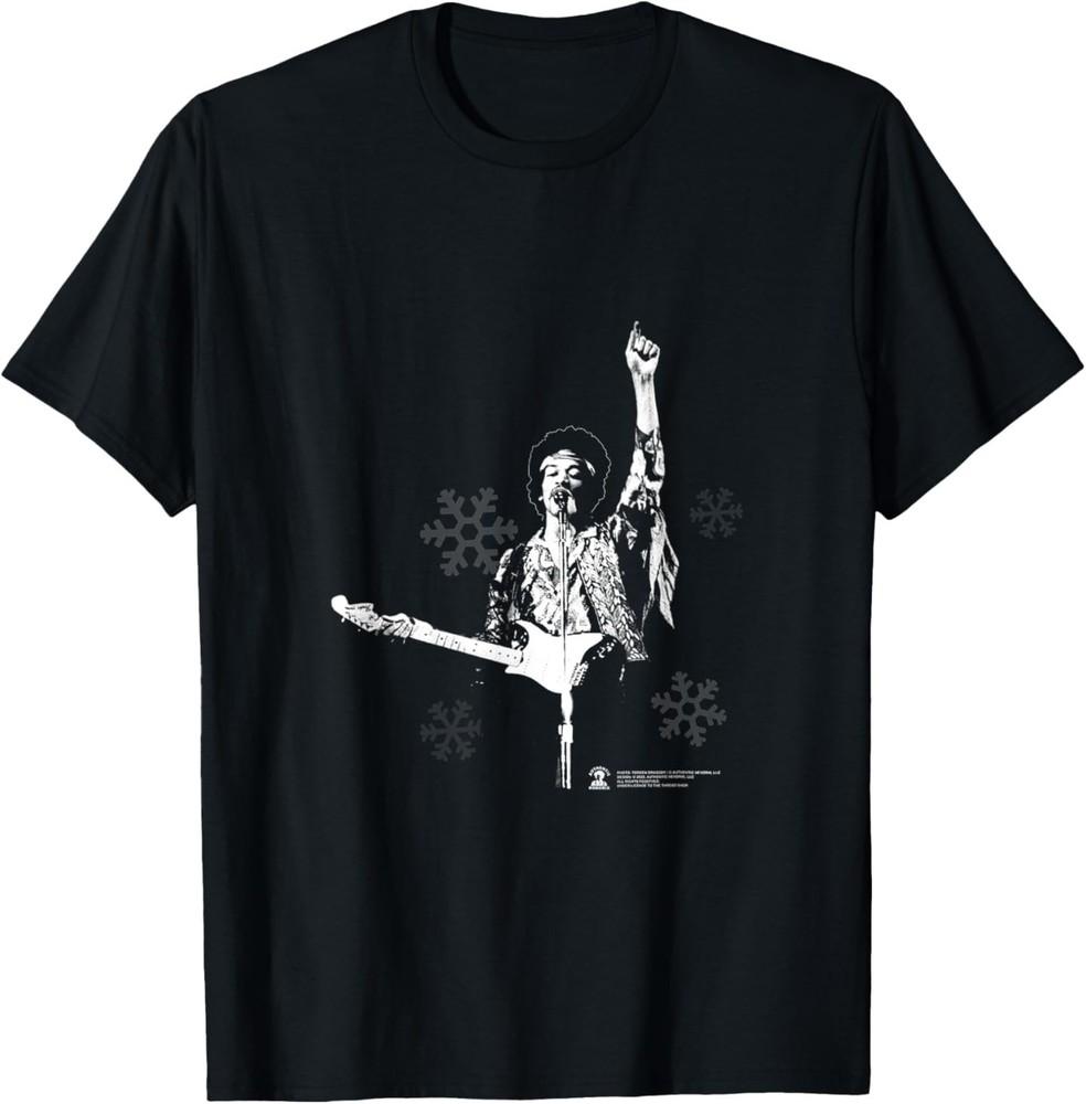 Jimi Hendrix Men s Black Snowflake T-Shirt 3XL
Jimi Hendrix Men s Black Snowflake T-Shirt 3XL