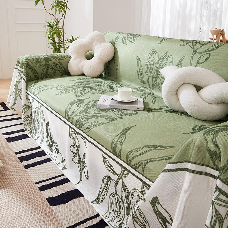 Summer Ice Silk Sofa Towel Muqing All-Inclusive Sofa Cover Dust Cover Cool Breathable Living Room One-Piece Sofa Cover Cloth 180*130cm
Summer Ice Silk Sofa Towel Muqing All-Inclusive Sofa Cover Dust Cover Cool Breathable Living Room One-Piece Sofa Cover Cloth 180*130cm