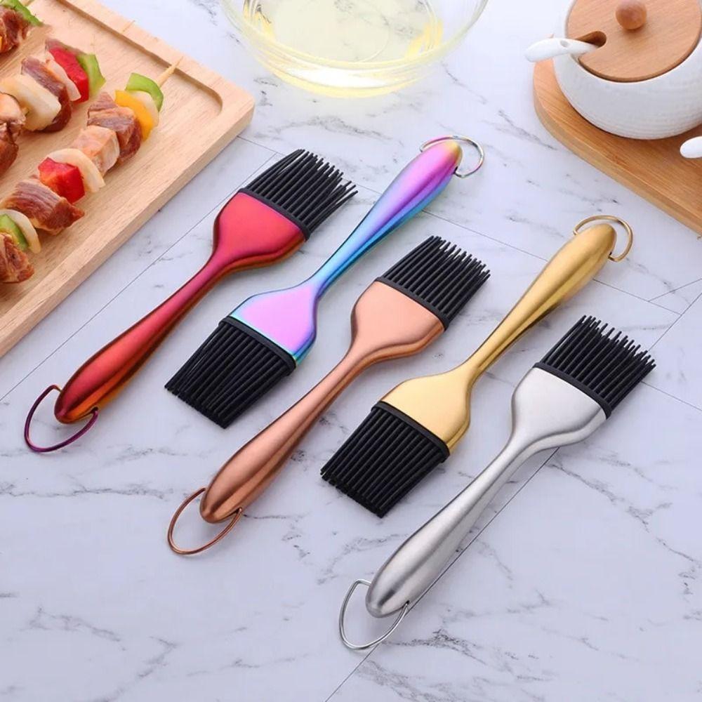 Stainless Steel Cooking Brushes Baking Cooking Oil Sauce Brush Portable Oil Brushes Kitchen
Stainless Steel Cooking Brushes Baking Cooking Oil Sauce Brush Portable Oil Brushes Kitchen