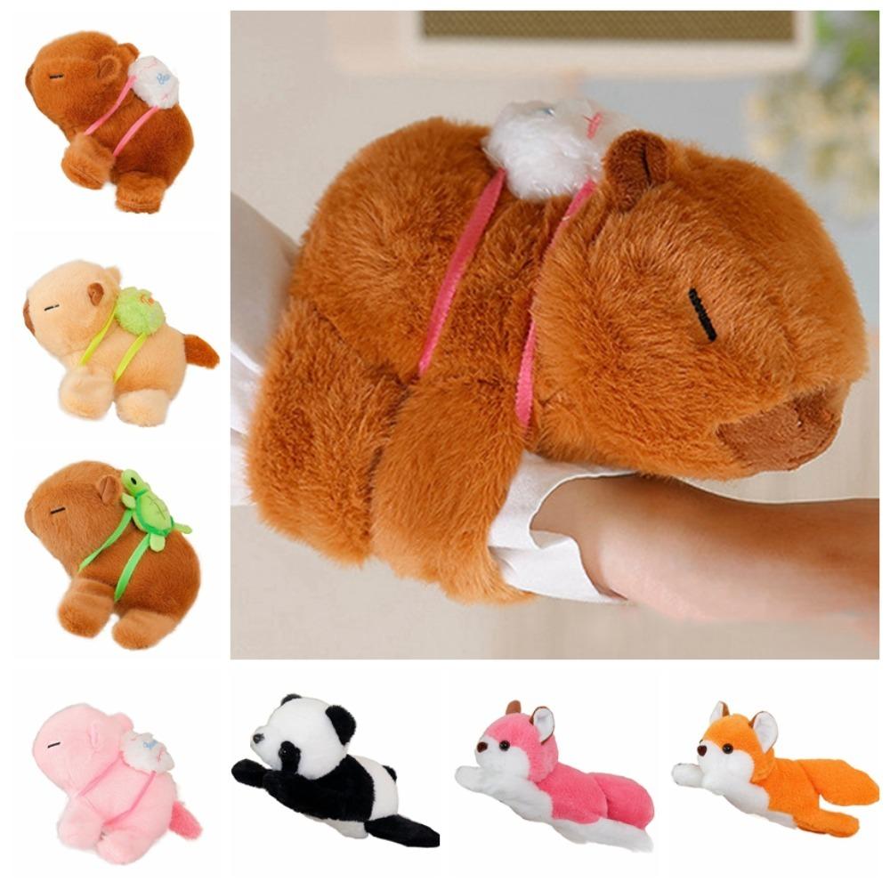 Wrist Style Plush Doll Slap Bracelet Simulation Capybara Plush Wrist Band Children Style 4
Wrist Style Plush Doll Slap Bracelet Simulation Capybara Plush Wrist Band Children Style 4