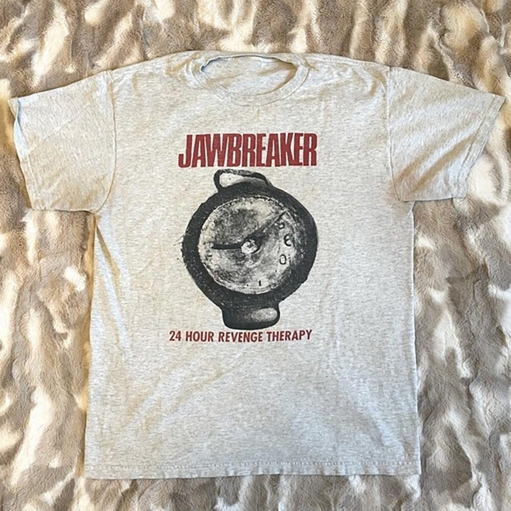 Jawbreaker Gray Cotton Full Size Shirt Unisex KK996 Unisex T-Shirt XXXL
Jawbreaker Gray Cotton Full Size Shirt Unisex KK996 Unisex T-Shirt XXXL