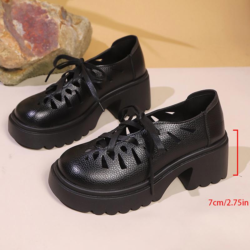 Fashion Hollow Out Platform Oxford Shoes Women Plus Lace Up Thick Heel Pumps Woman Office High Heeled Pu Leather Shoes 43 чорний
Fashion Hollow Out Platform Oxford Shoes Women Plus Lace Up Thick Heel Pumps Woman Office High Heeled Pu Leather Shoes 43 чорний