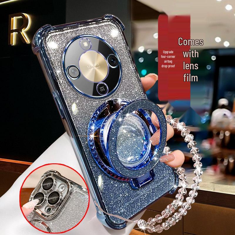 Huawei Honor X70 Glitter Stand Case for Women - Stylish New Design for X60 and X50 Honor X40
Huawei Honor X70 Glitter Stand Case for Women - Stylish New Design for X60 and X50 Honor X40