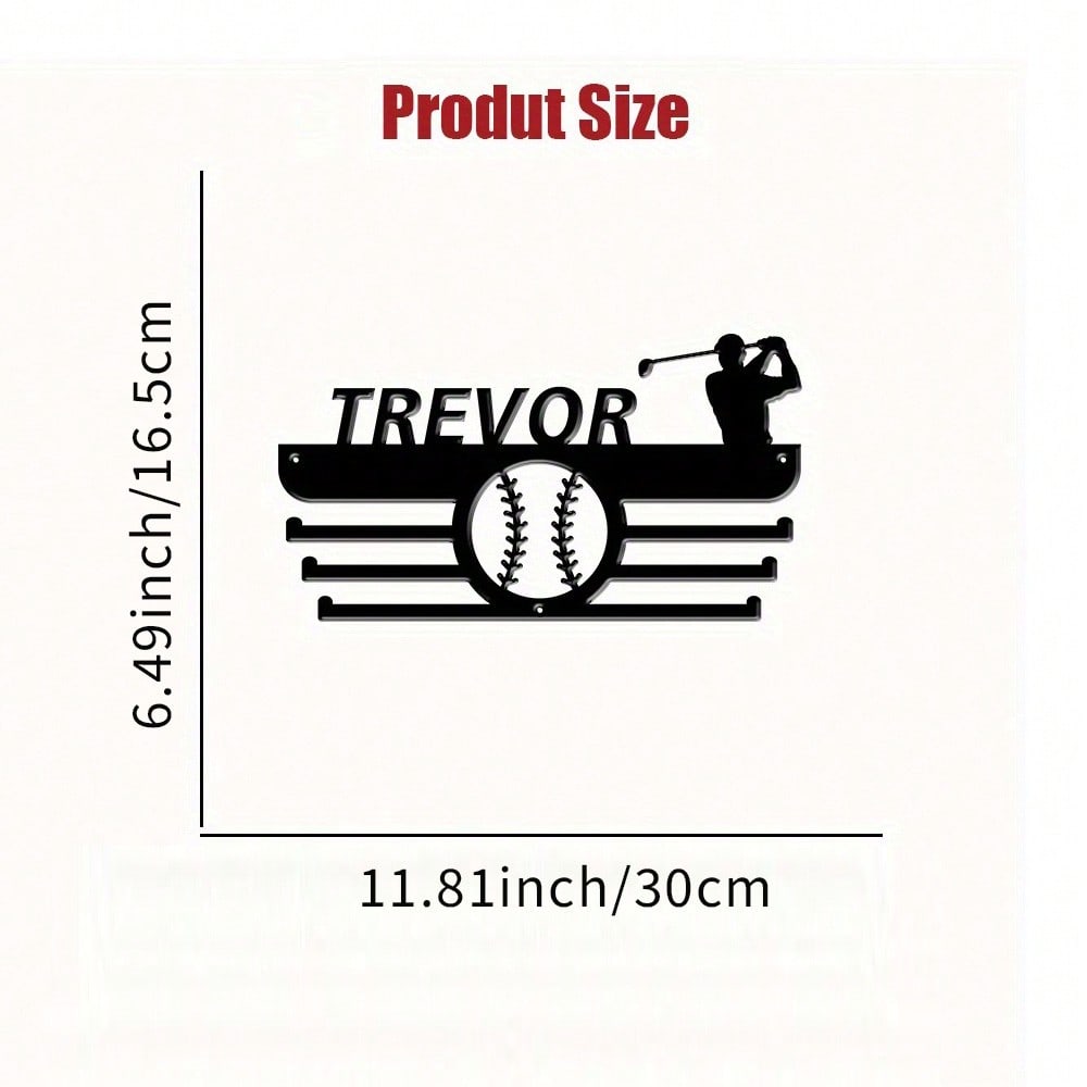 Creative Baseball Trophy Metal Display Stand with Hook for Sports Gifts Wedding Ramadan Home Decor
Creative Baseball Trophy Metal Display Stand with Hook for Sports Gifts Wedding Ramadan Home Decor