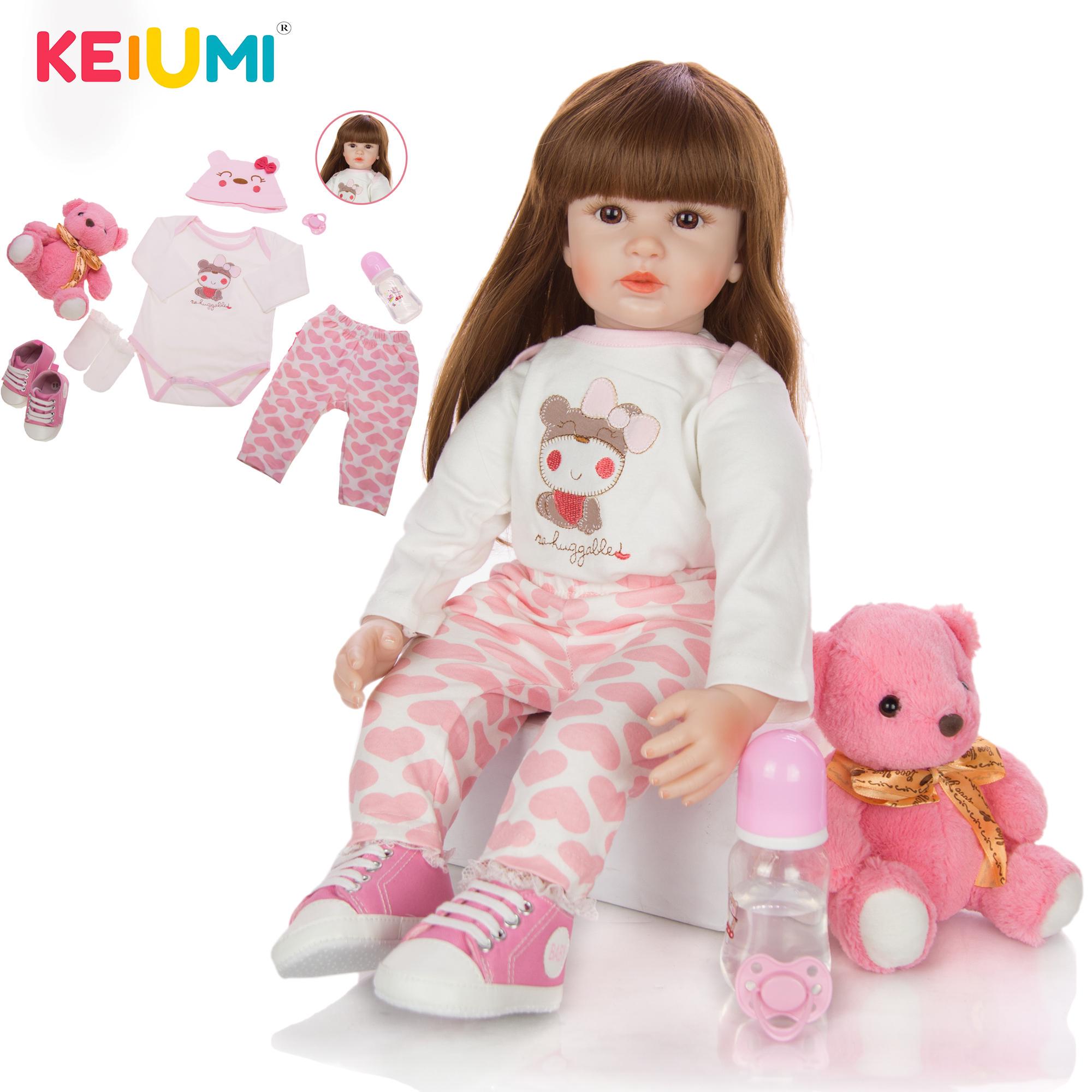 KEIUMI 60 см, Новое поступление, куклы реборн, тканевый парик для тела, волосы, реалистичные куклы реборн для детей, игровые игрушки, рождественские подарки
KEIUMI 60 см, Новое поступление, куклы реборн, тканевый парик для тела, волосы, реалистичные куклы реборн для детей, игровые игрушки, рождественские подарки