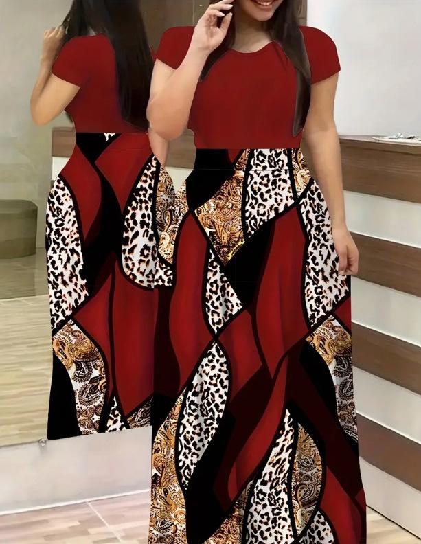 Женское платье макси без рукавов, пэчворк, колор-блок, с цветочным и животным принтом, повседневное длинное платье 0XL красный
Женское платье макси без рукавов, пэчворк, колор-блок, с цветочным и животным принтом, повседневное длинное платье 0XL красный