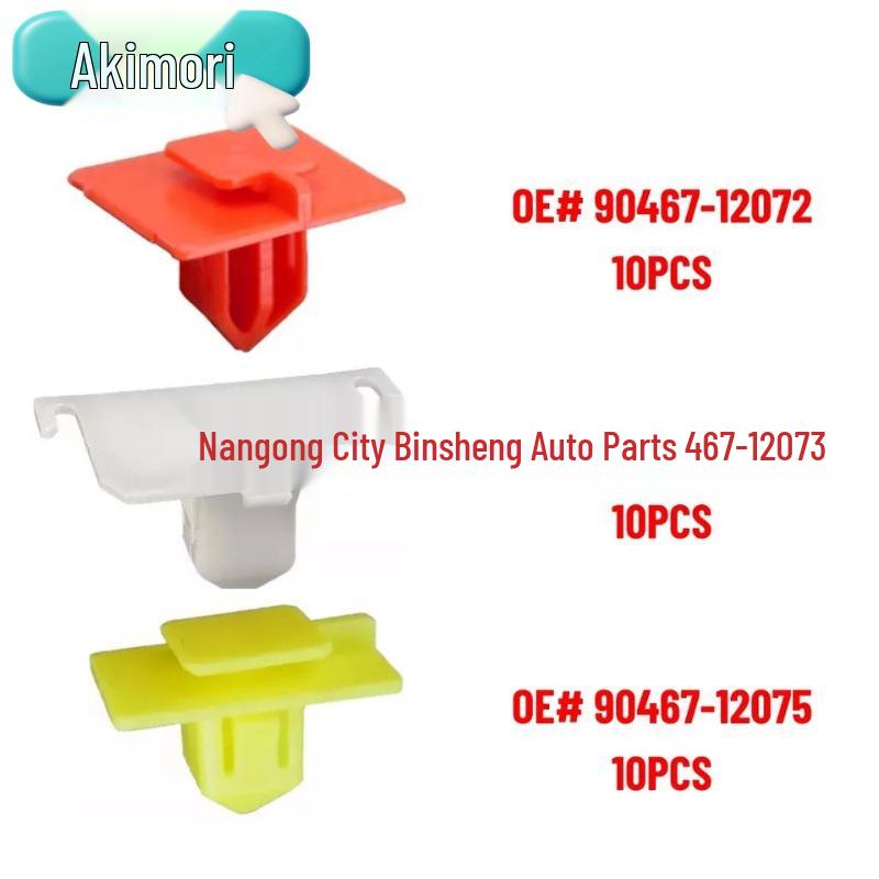 30-Piece Rocker Arm Styling Clip Kit for Toyota Land Cruiser (90467-12072)
30-Piece Rocker Arm Styling Clip Kit for Toyota Land Cruiser (90467-12072)