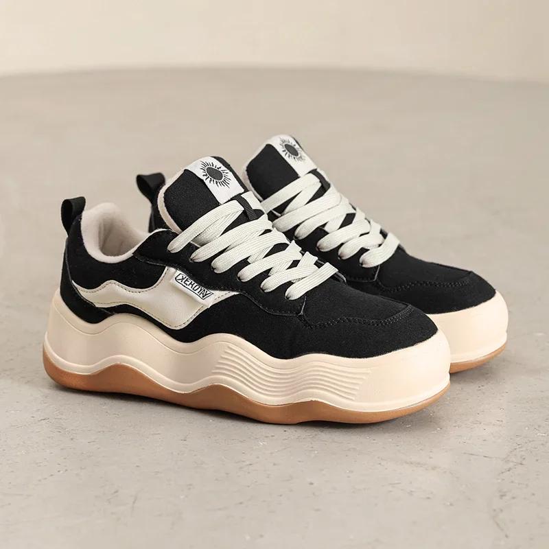 2025 Новые мужские кеды на все четыре сезона, корейская версия, толстая подошва, модная шнуровка, студенческая повседневная дышащая спортивная обувь 44 чёрный
2025 Новые мужские кеды на все четыре сезона, корейская версия, толстая подошва, модная шнуровка, студенческая повседневная дышащая спортивная обувь 44 чёрный