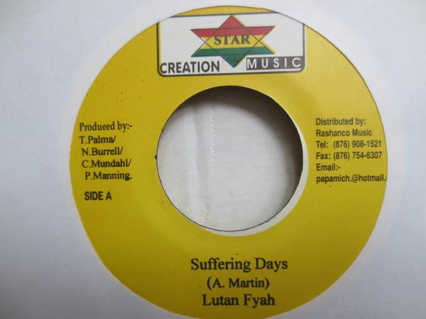 7inch Record LUTAN FYAH - Suffering Days NONE Creation Star M 2007 Jamaica Reggae, Ska & Dub Used
7inch Record LUTAN FYAH - Suffering Days NONE Creation Star M 2007 Jamaica Reggae, Ska & Dub Used