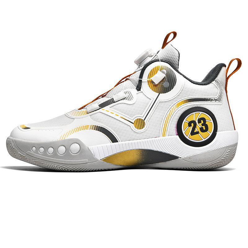 Мужчины Нет. 23 Кроссовки для баскетбола с высоким верхом из сетки Flyknit без шнурков для студентов 45 белого золота
Мужчины Нет. 23 Кроссовки для баскетбола с высоким верхом из сетки Flyknit без шнурков для студентов 45 белого золота