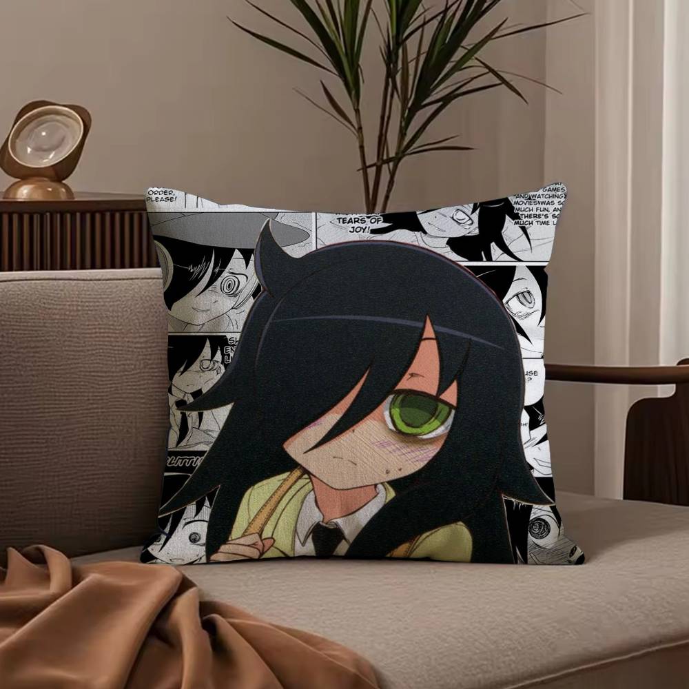 K-Kuroki T-Tomoko Pillow Case Anti-dustmite Pillowcase Invisible zipper silky short plush Sofa cushion cover 30cmx30cm
K-Kuroki T-Tomoko Pillow Case Anti-dustmite Pillowcase Invisible zipper silky short plush Sofa cushion cover 30cmx30cm