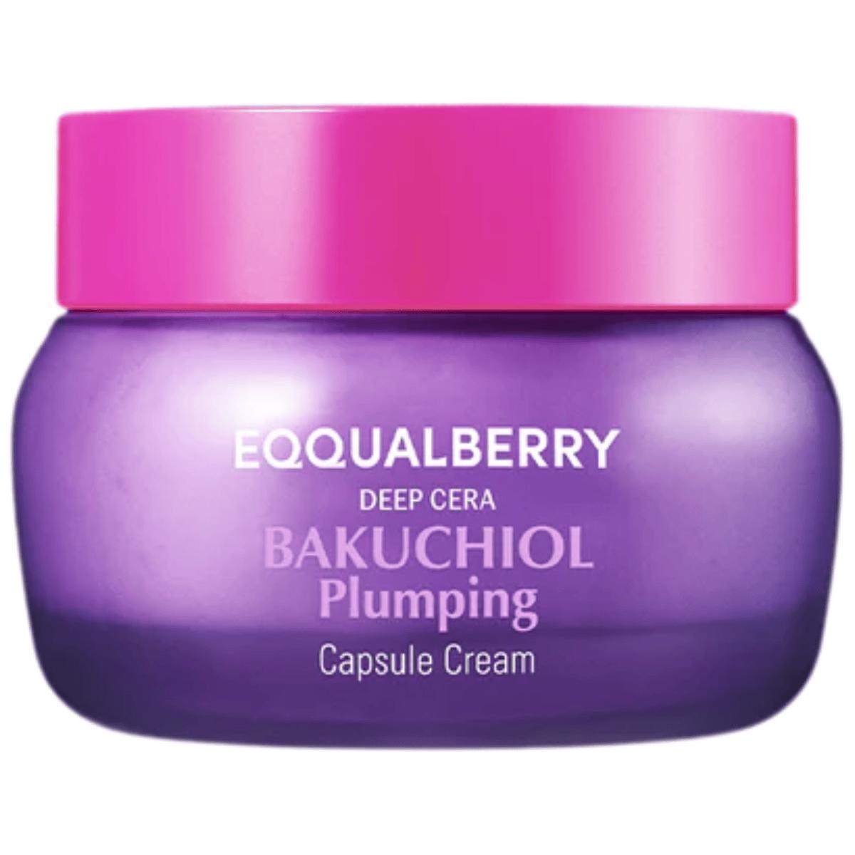 EQQUALBERRY - Bakuchiol Plumping Capsule Cream, 50ml krem ujędrniający
EQQUALBERRY - Bakuchiol Plumping Capsule Cream, 50ml krem ujędrniający