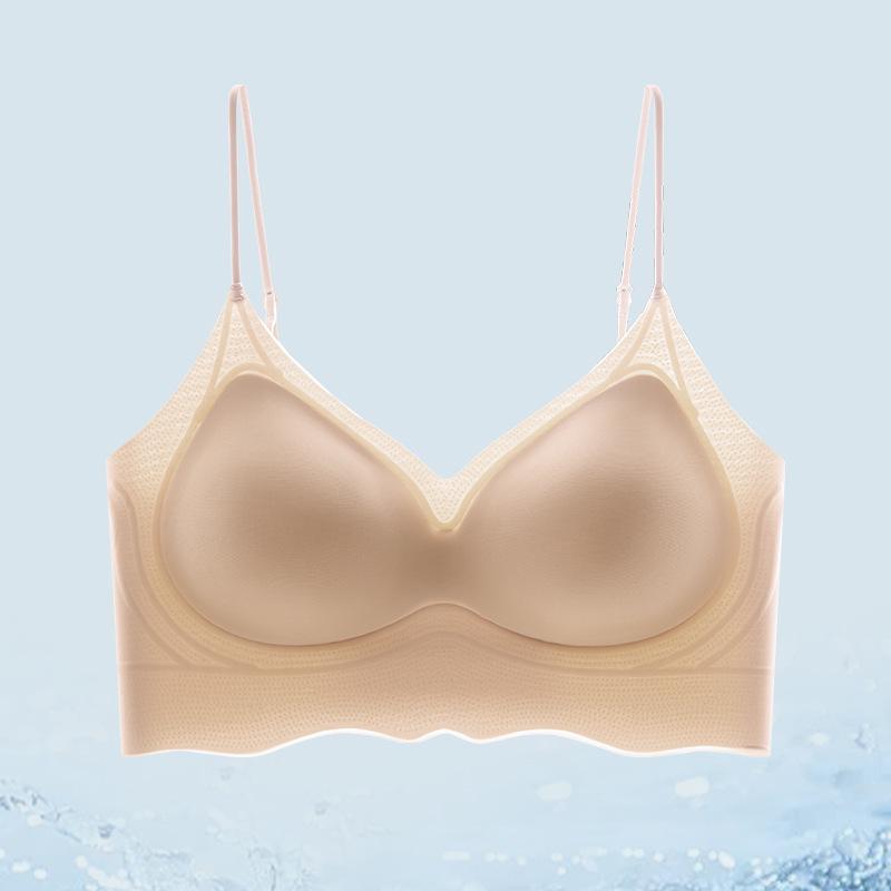 Women s Seamless Nude Bra: Gathered Palm Cup with Thin Straps & Beautiful Back Design for Small Chest Extra Large
Women s Seamless Nude Bra: Gathered Palm Cup with Thin Straps & Beautiful Back Design for Small Chest Extra Large