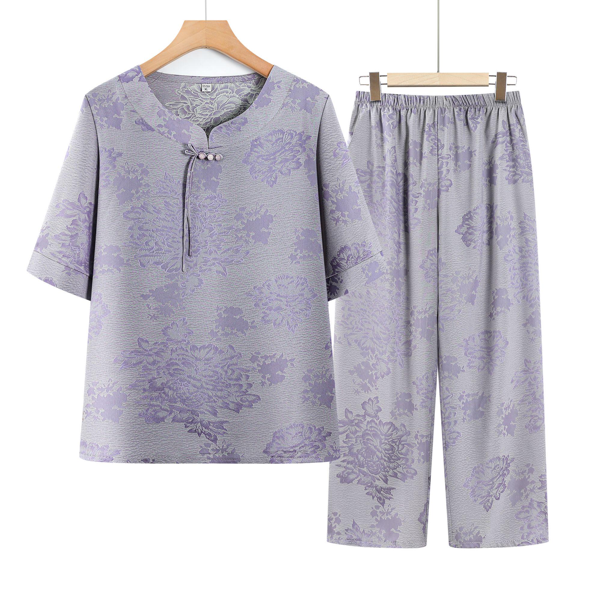 Spring/Summer 2025 T-Shirt Set for Middle-Aged and Elderly Women 3XL (120-135 lbs)
Spring/Summer 2025 T-Shirt Set for Middle-Aged and Elderly Women 3XL (120-135 lbs)