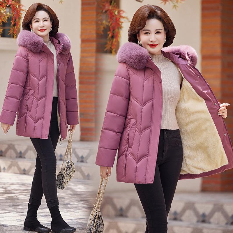 New wrinkle-resistant fur collar hooded windproof lightweight thickened fluffy warm cold loose long high quality fabric casual sports jacket 5XL розовый
New wrinkle-resistant fur collar hooded windproof lightweight thickened fluffy warm cold loose long high quality fabric casual sports jacket 5XL розовый