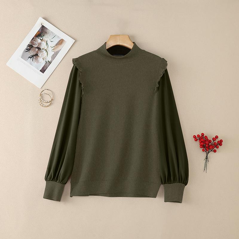 ZANZEA Women Casual Stand Collar Patchwork Long Sleeve Pullover Blouse 5XL зелений
ZANZEA Women Casual Stand Collar Patchwork Long Sleeve Pullover Blouse 5XL зелений