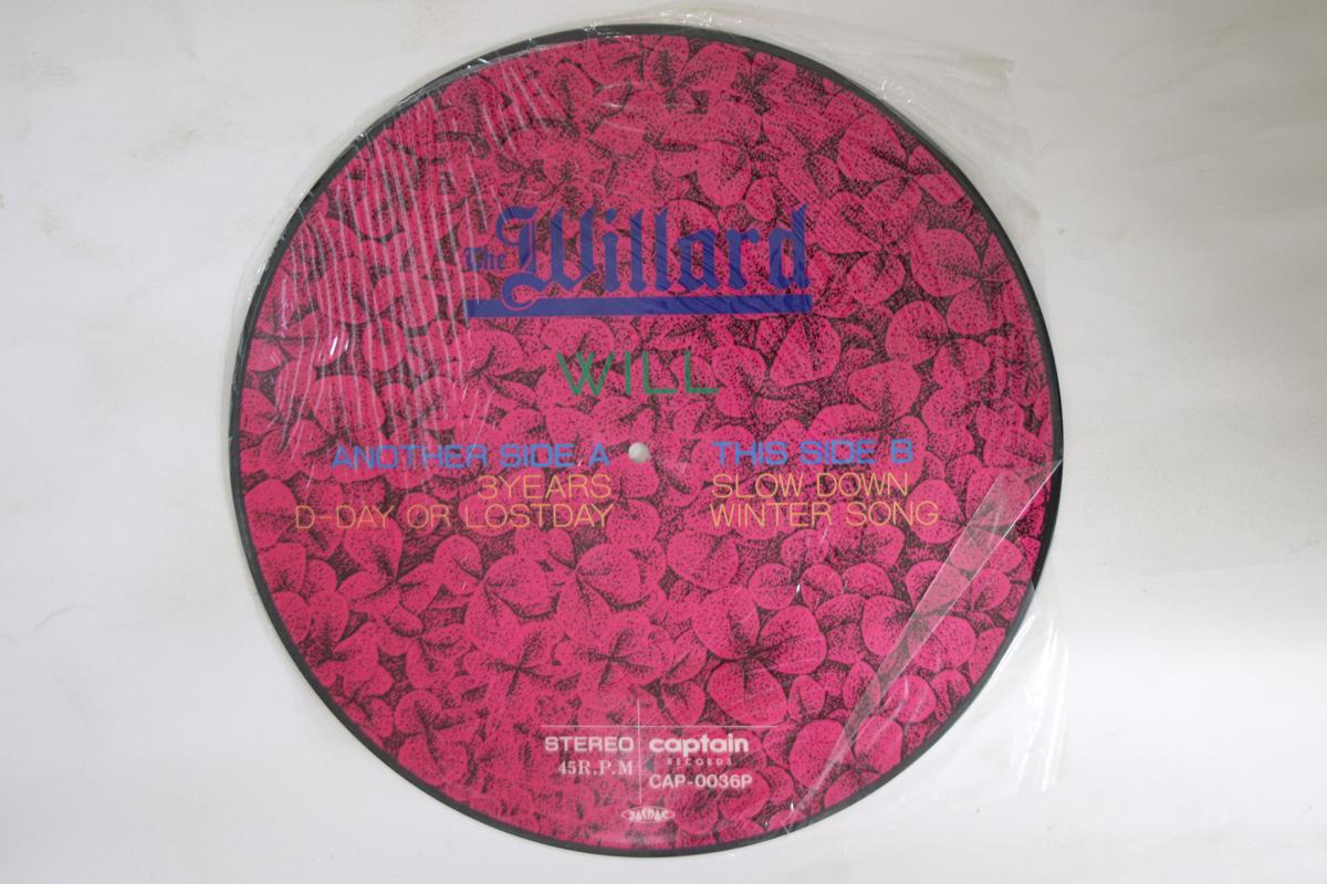 12inch Record WILLARD - Will - 3Years / D-Day Or Lostday / CAP0036P CAPTAIN 1986 Japan Japanese Pop/Rock Used
12inch Record WILLARD - Will - 3Years / D-Day Or Lostday / CAP0036P CAPTAIN 1986 Japan Japanese Pop/Rock Used