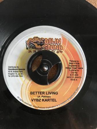 7-дюймовая пластинка VYBZ KARTEL / MICHAEL ADAMS - Better Living / Version NONE Down Sound Reco 2006 Ямайка Регги, Ска и Даб Б/У
7-дюймовая пластинка VYBZ KARTEL / MICHAEL ADAMS - Better Living / Version NONE Down Sound Reco 2006 Ямайка Регги, Ска и Даб Б/У