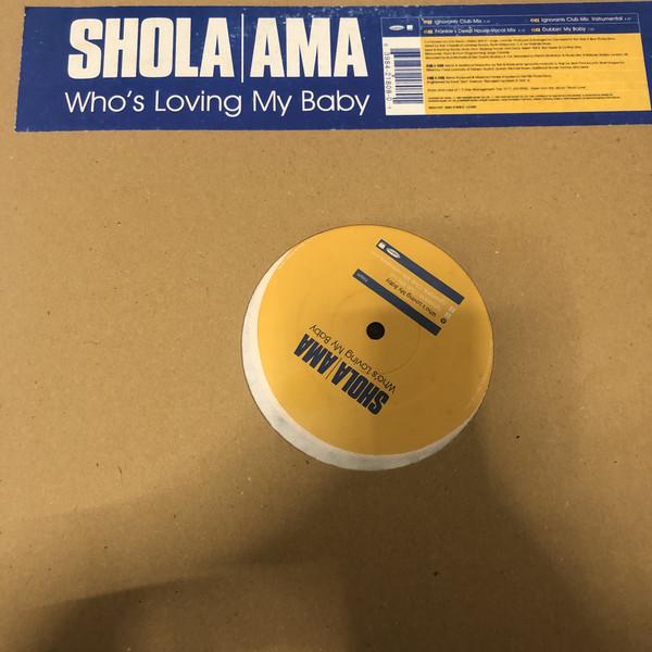 12inch Record SHOLA AMA - Who s Loving My Baby WEA145T Warner Music UK 1997 UK Dance & Electronica Used
12inch Record SHOLA AMA - Who s Loving My Baby WEA145T Warner Music UK 1997 UK Dance & Electronica Used