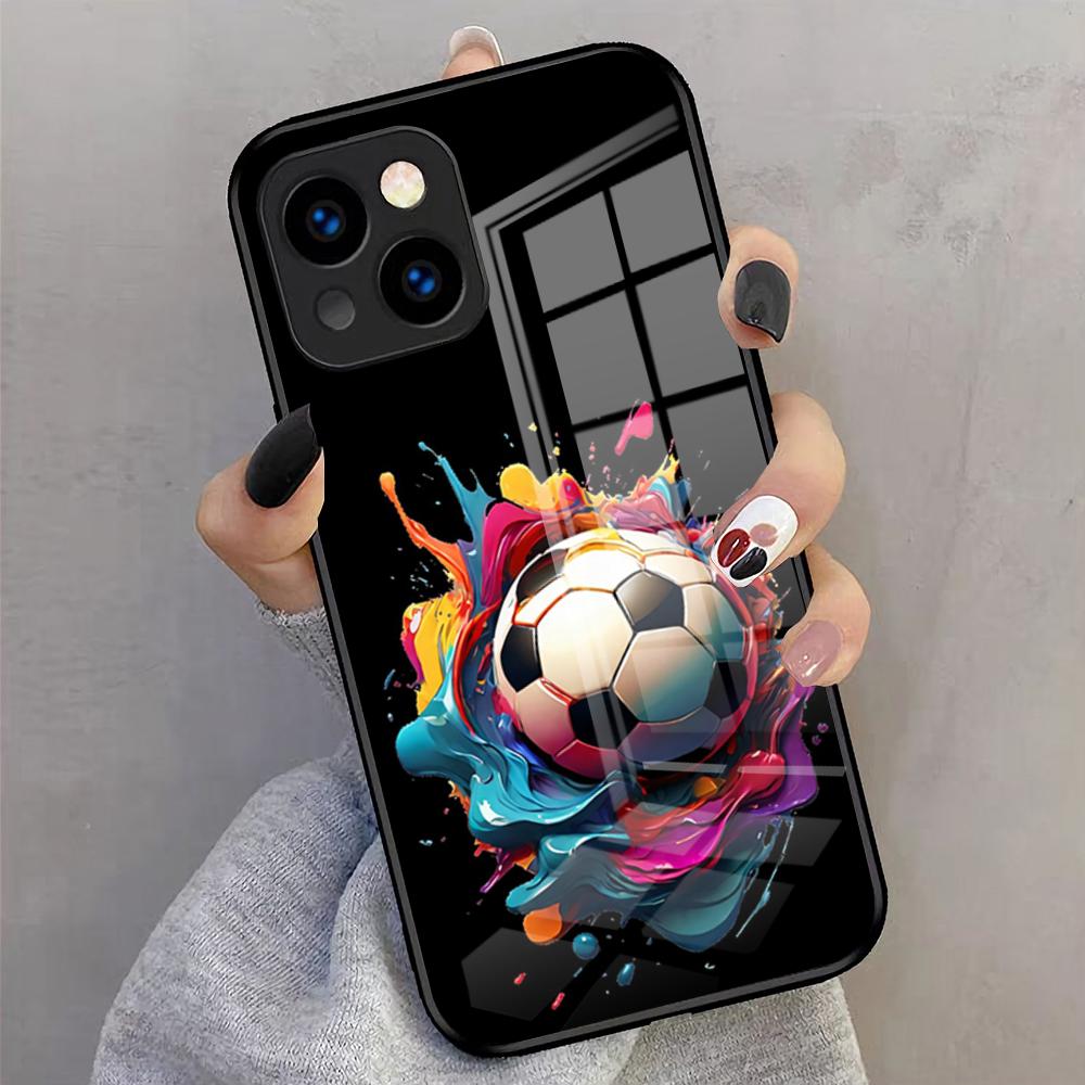 Passion Soccer Ball Phone Case For IPhone 17 Pro Max 16 15 14 Pro Max 13 11 X Xs Xr 8 7Plus Glass Cover iPhone 11 Pro Max
Passion Soccer Ball Phone Case For IPhone 17 Pro Max 16 15 14 Pro Max 13 11 X Xs Xr 8 7Plus Glass Cover iPhone 11 Pro Max