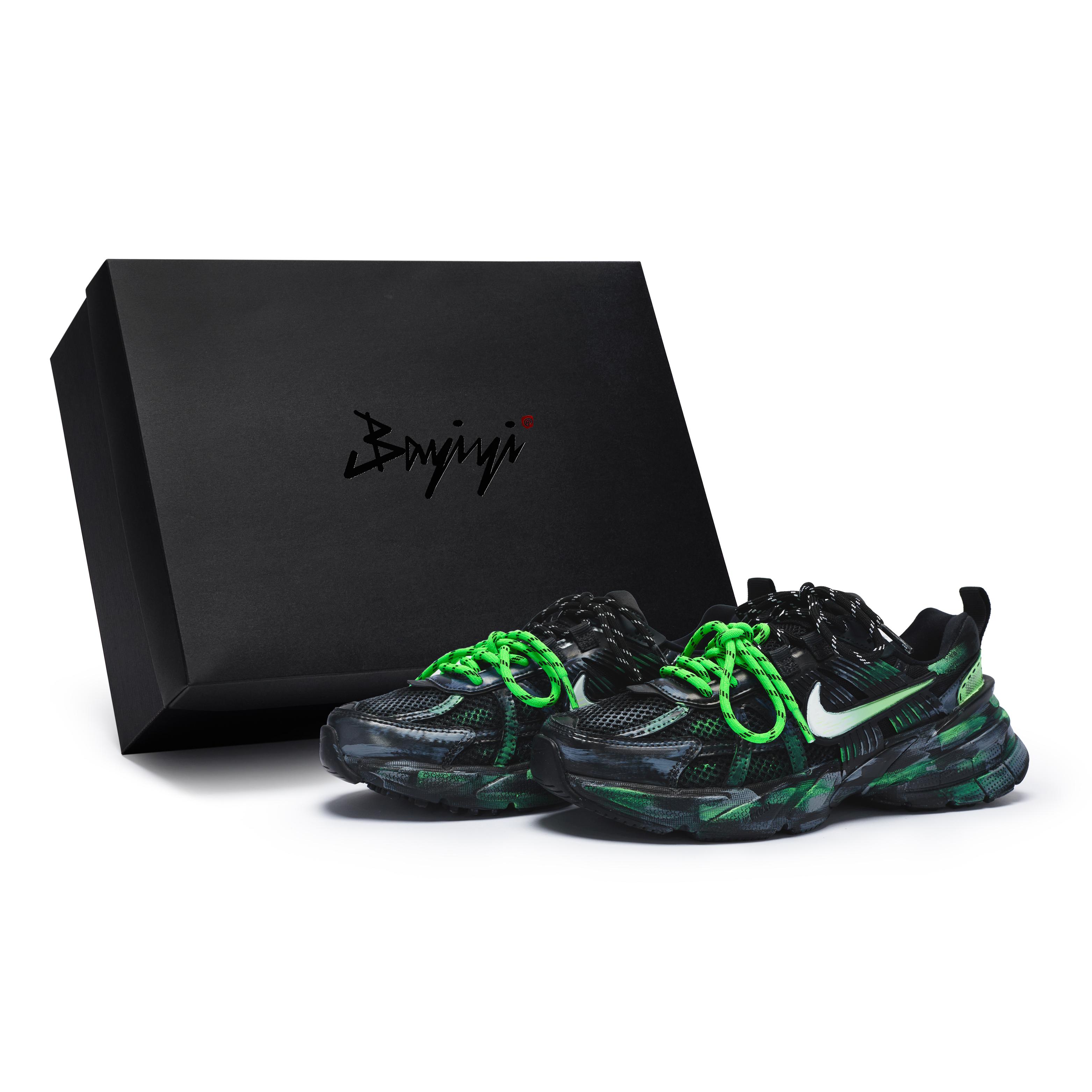 Nike V2K Run Slip Resistant Slip Resistant Low top Running Shoes Unisex Black Green FD0736-001(Team80-S-BOX) 40
Nike V2K Run Slip Resistant Slip Resistant Low top Running Shoes Unisex Black Green FD0736-001(Team80-S-BOX) 40