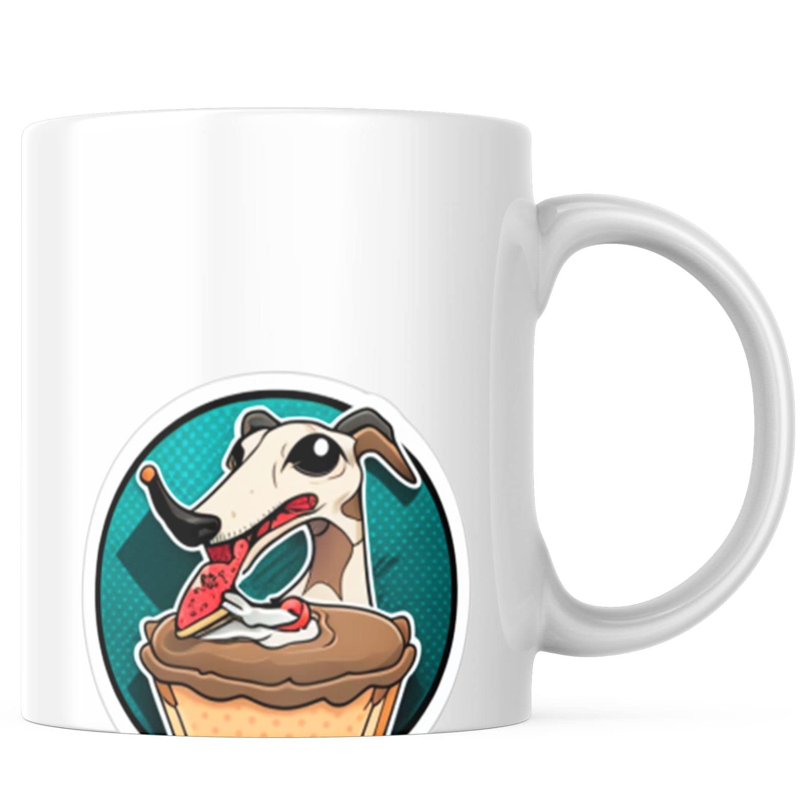 Mocogift Dog Mug, Funny and Cute Whippet Design, Large Capacity, Perfect Gift for Dad on Birthdays or Father s Day, White (Coffee Cup, Tea Cup)
Mocogift Dog Mug, Funny and Cute Whippet Design, Large Capacity, Perfect Gift for Dad on Birthdays or Father s Day, White (Coffee Cup, Tea Cup)