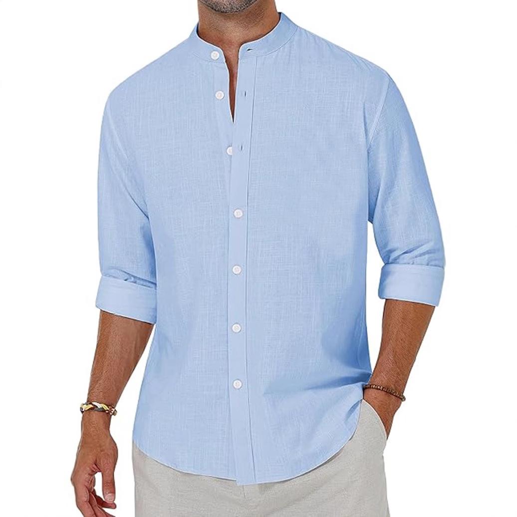 Men s Cotton Linen Shirts Long Sleeve Button Down Shirt Henley Collar Beach Shirts Hawaiian Vacation Casual Tops Men XXXXXL
Men s Cotton Linen Shirts Long Sleeve Button Down Shirt Henley Collar Beach Shirts Hawaiian Vacation Casual Tops Men XXXXXL